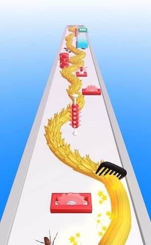 发刷跑Hair Brush Run截图1