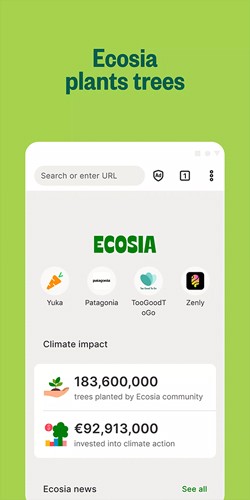 Ecosia浏览器安卓版截图4