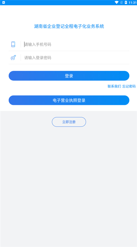 湖南企业登记截图1