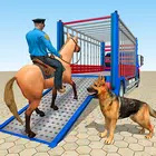 美国警犬运输车