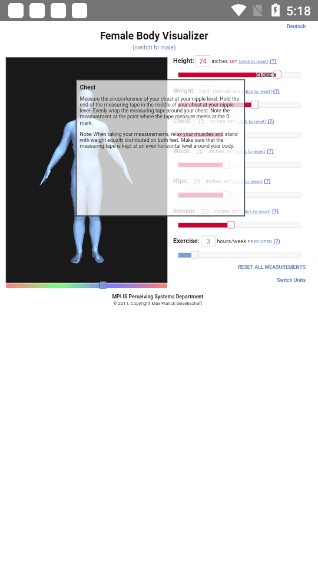 BodyVisualizer模拟器