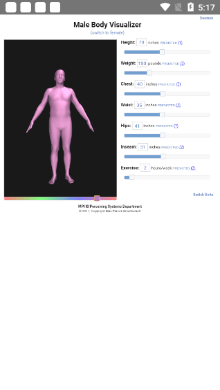 BodyVisualizer模拟器