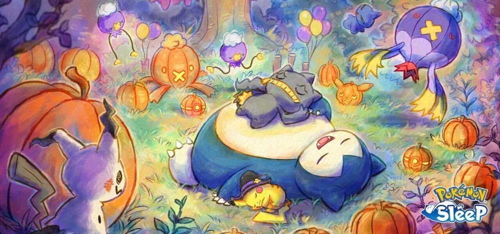 《Pokemon Sleep》预告推出「万圣节 2024：糖果倍增研究」活动 「谜拟 Q」将同步登场