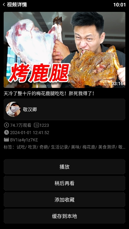 哔哩终端手表版截图3