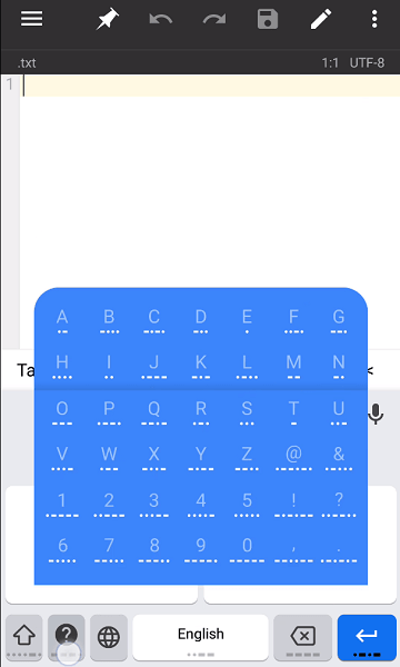 谷歌输入法摩斯密码键盘截图3