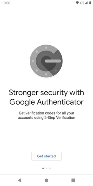 谷歌身份验证器(Authenticator)截图1