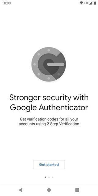 谷歌身份验证器(Authenticator)